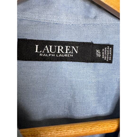 Lauren Ralph Lauren necktie button-down shirt Size: X-Large - Picture 4 of 5